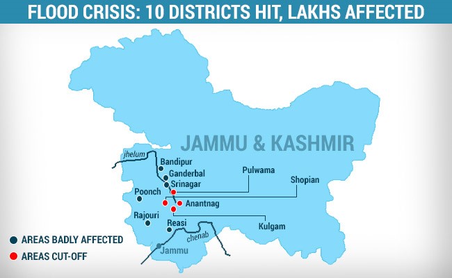 Jammu & Kashmir Map
