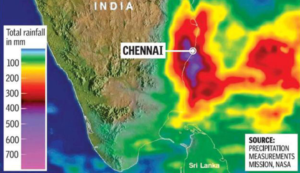 Chennai Floods Map
